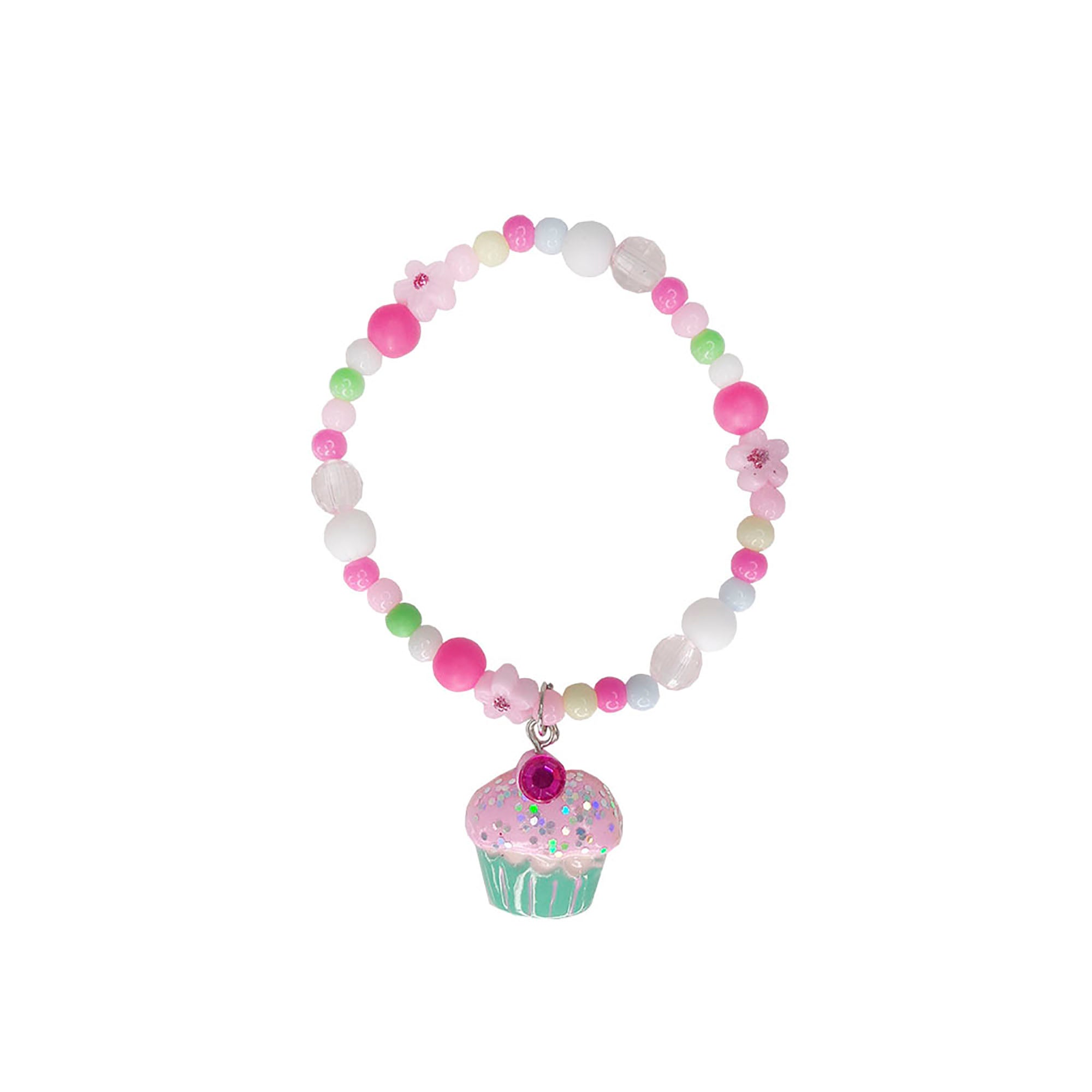 Bijoux pour Enfant Bracelet avec Breloque Petit Gâteau 3.1x1.7po