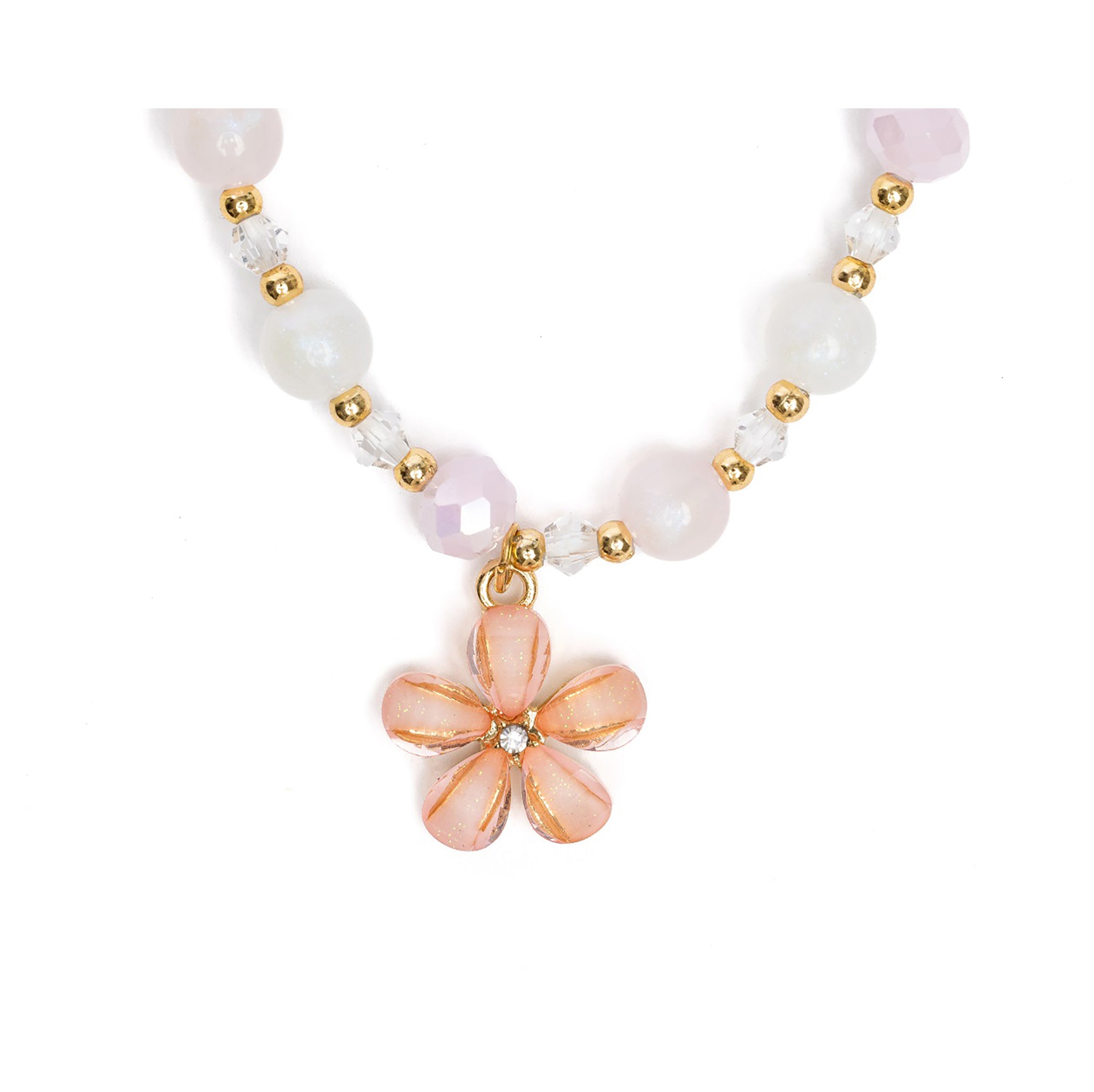 Kid's Jewelry Beautiful Bloom Necklace and Bracelet Set