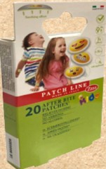 20 After Bites Patches - Relieves Itching for Kids 1.5cm dia. 