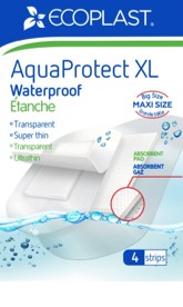 EcoPlast 4 Waterproof Latex Free Bandages 7.5x10cm - 7.5x7.5cm