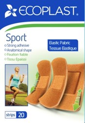 EcoPlast 20 Sport Bandages 19x38mm to 38x72mm 