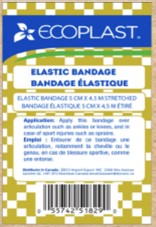 EcoPlast Elastic Bandage 5cm x4.5m (2in x15ft)