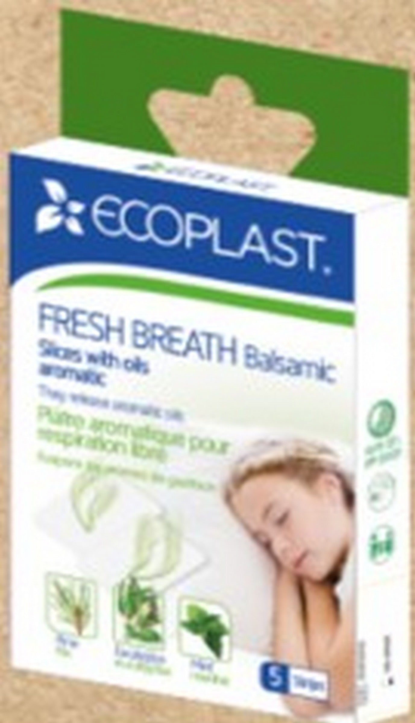 EcoPlast 5 Patches Fresh Breath with Aromatic Oil 5.8x5cm