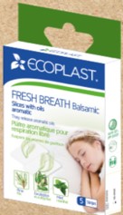 EcoPlast 5 Patches Fresh Breath with Aromatic Oil 5.8x5cm