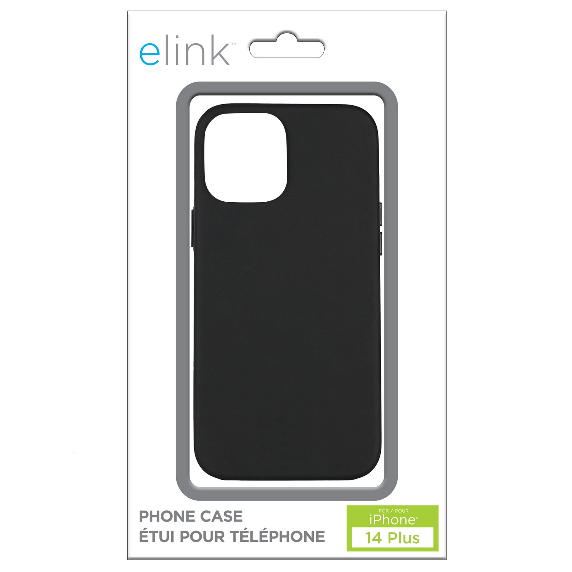 elink Black Phone Case for iPhone 14 Plus  