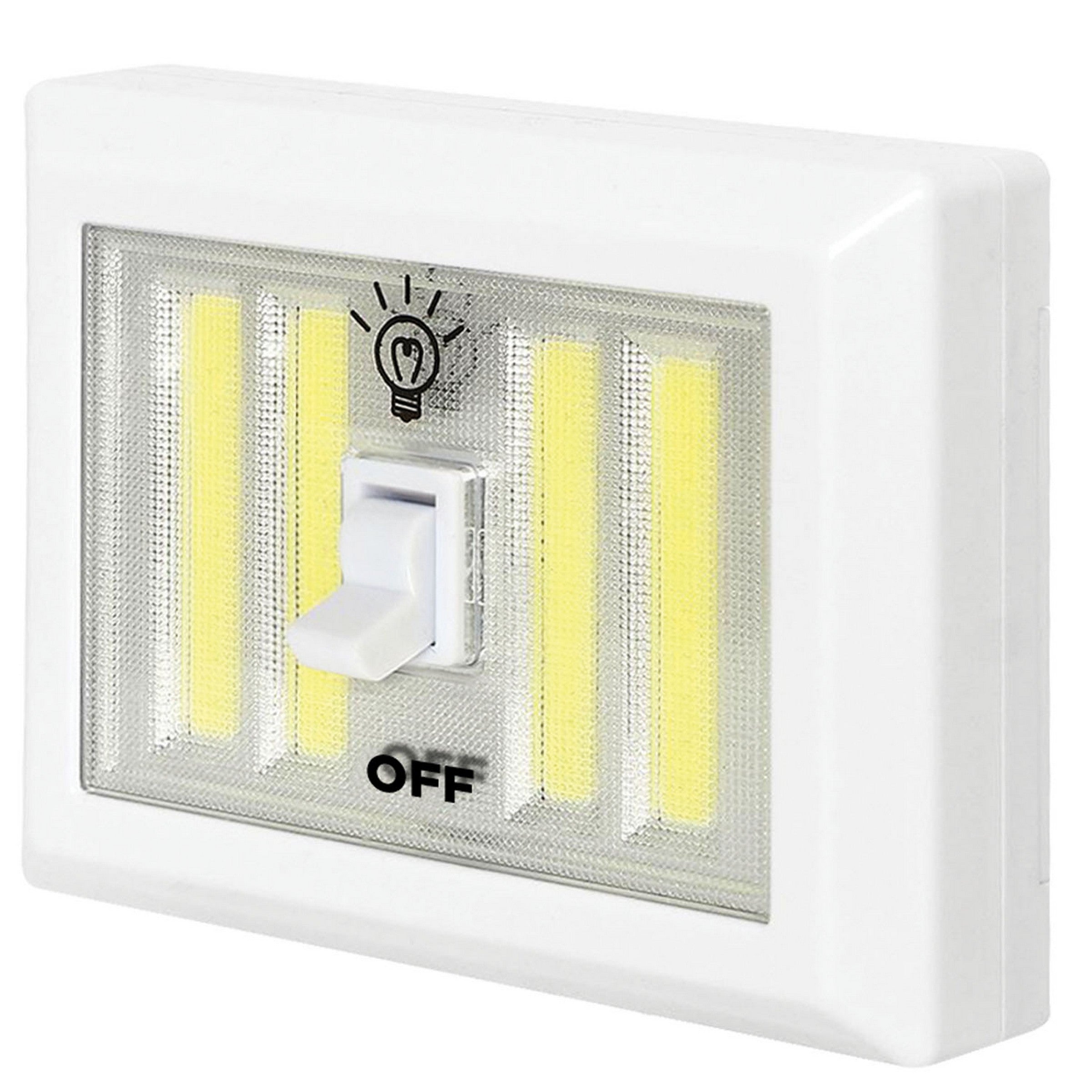 RCA Interrupteur d'Éclairage Sans Fil COB Del 4.75x3.75x1po - Vendu Séparément