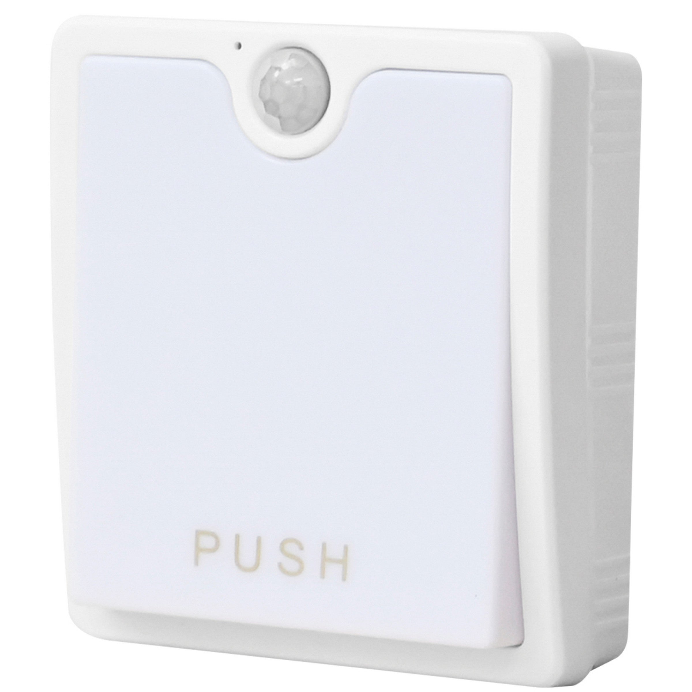 RCA Motion Sensor Push Light - 3AAA not Included 3.25x3.6x1.4in