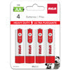 RCA 4 Heavy Duty AA Batteries Eco Fee $0.24SUS 