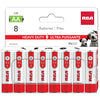 RCA 8 Heavy Duty AA Batteries Eco Fee $0.48SUS