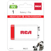 RCA Heavy Duty 9V Battery  Eco Fee $0.04SUS 