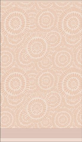 Charleston Collection Bath Towel 100% Cotton - Sand 50x27in