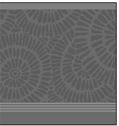 Charleston Collection Facecloth 100% Cotton - Dark Grey 12x12in