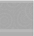 Charleston Collection Facecloth 100% Cotton - Light Grey 12x12in