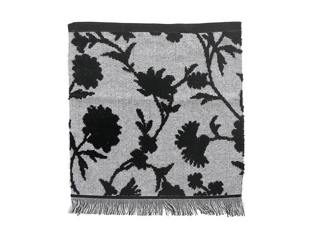 Cameron Collection Facecloth 100% Cotton - Black 12x12in