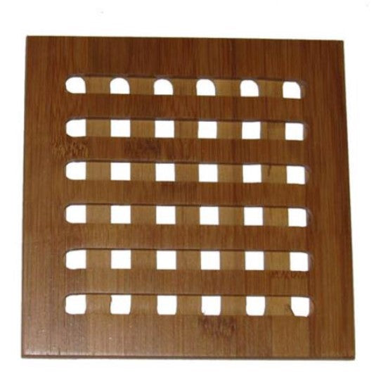 Bamboo Trivet 7x7in