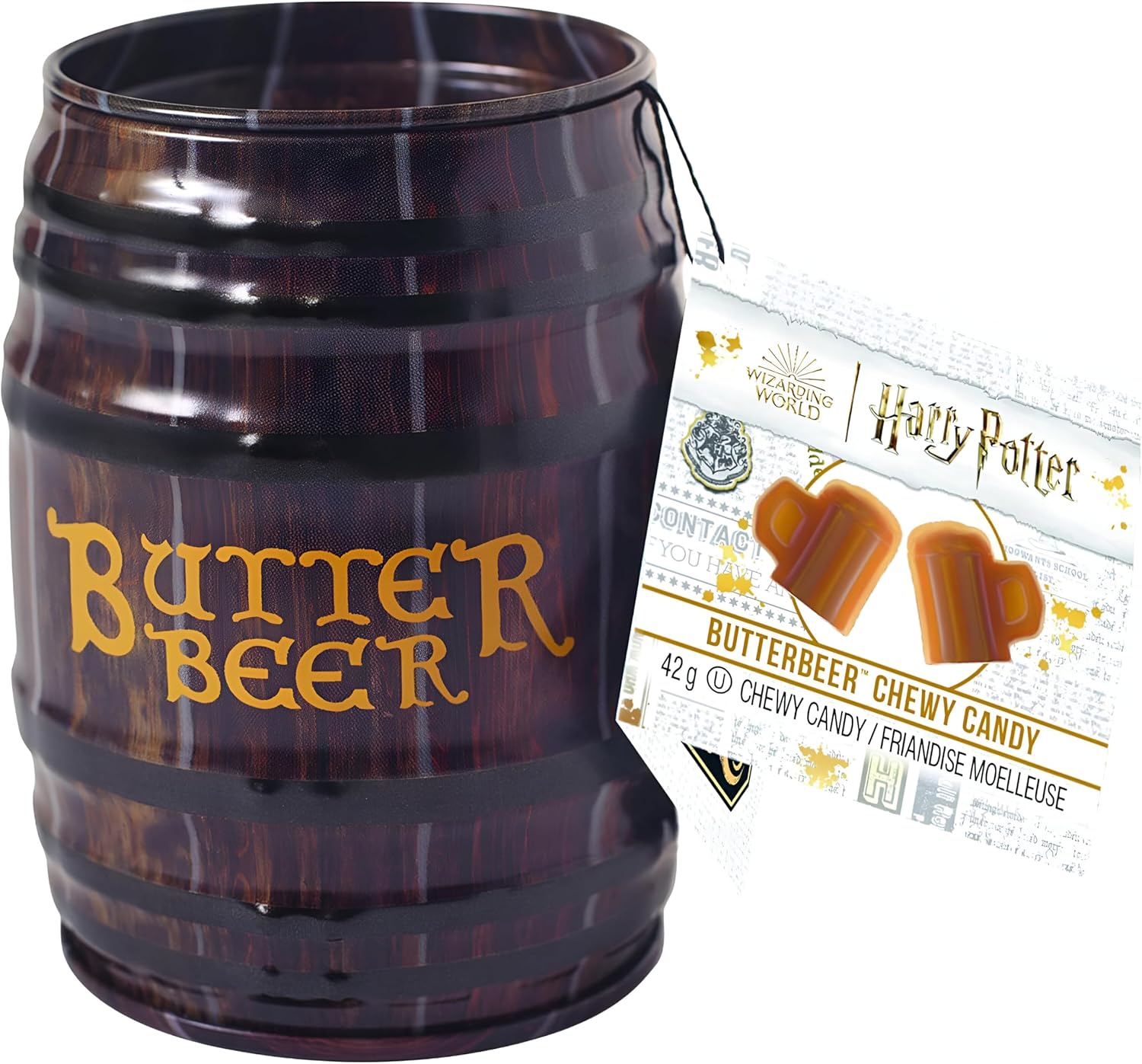 Harry Potter Butterbeer Chewy Candy in a Barrel 42g