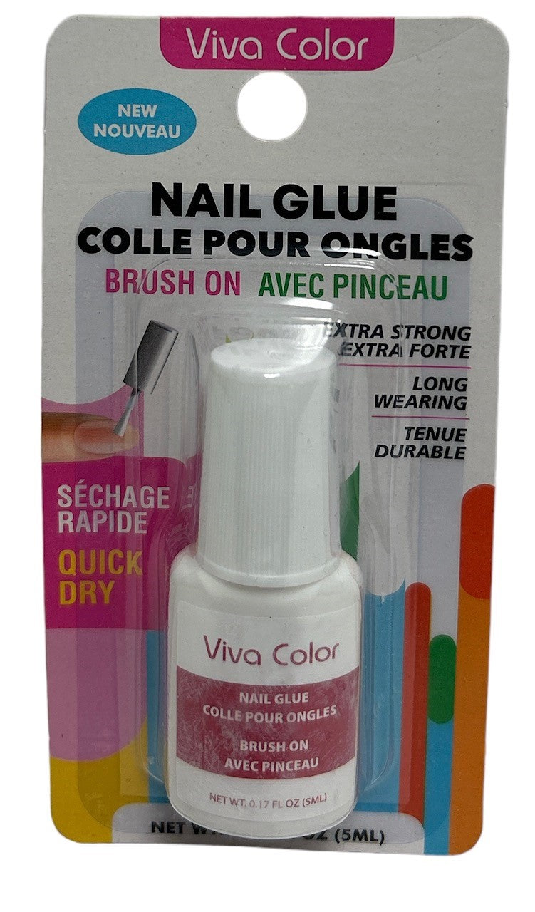 Viva Color Brush on Nail Glue 5ml 