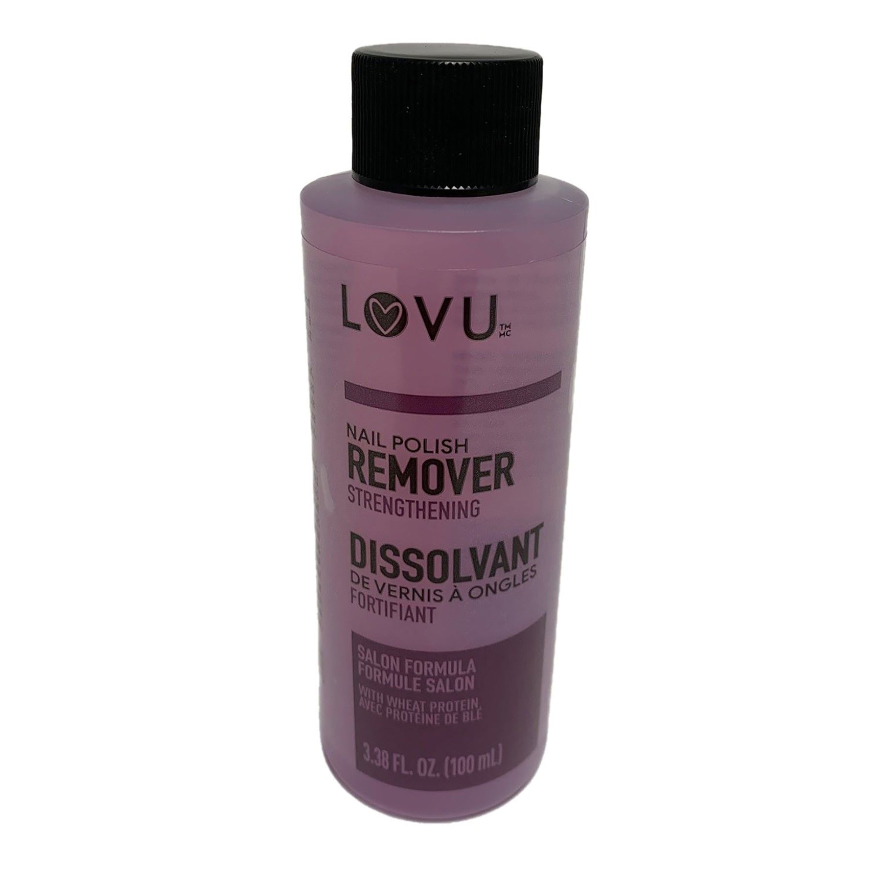 Lov U Nail Polish Remover - Strengthening 3.38oz