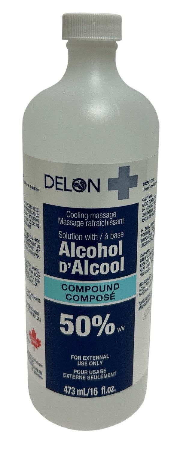 Delon Compound Solution with Alcohol 50% 16oz (473ml) 