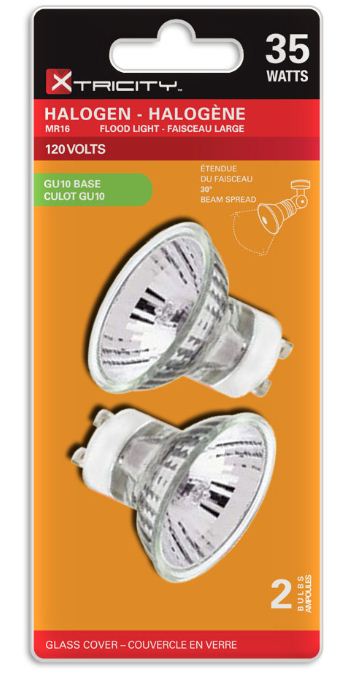 Xtricity 2 MR16 Halogen 35W Flood Lights G10 Base 