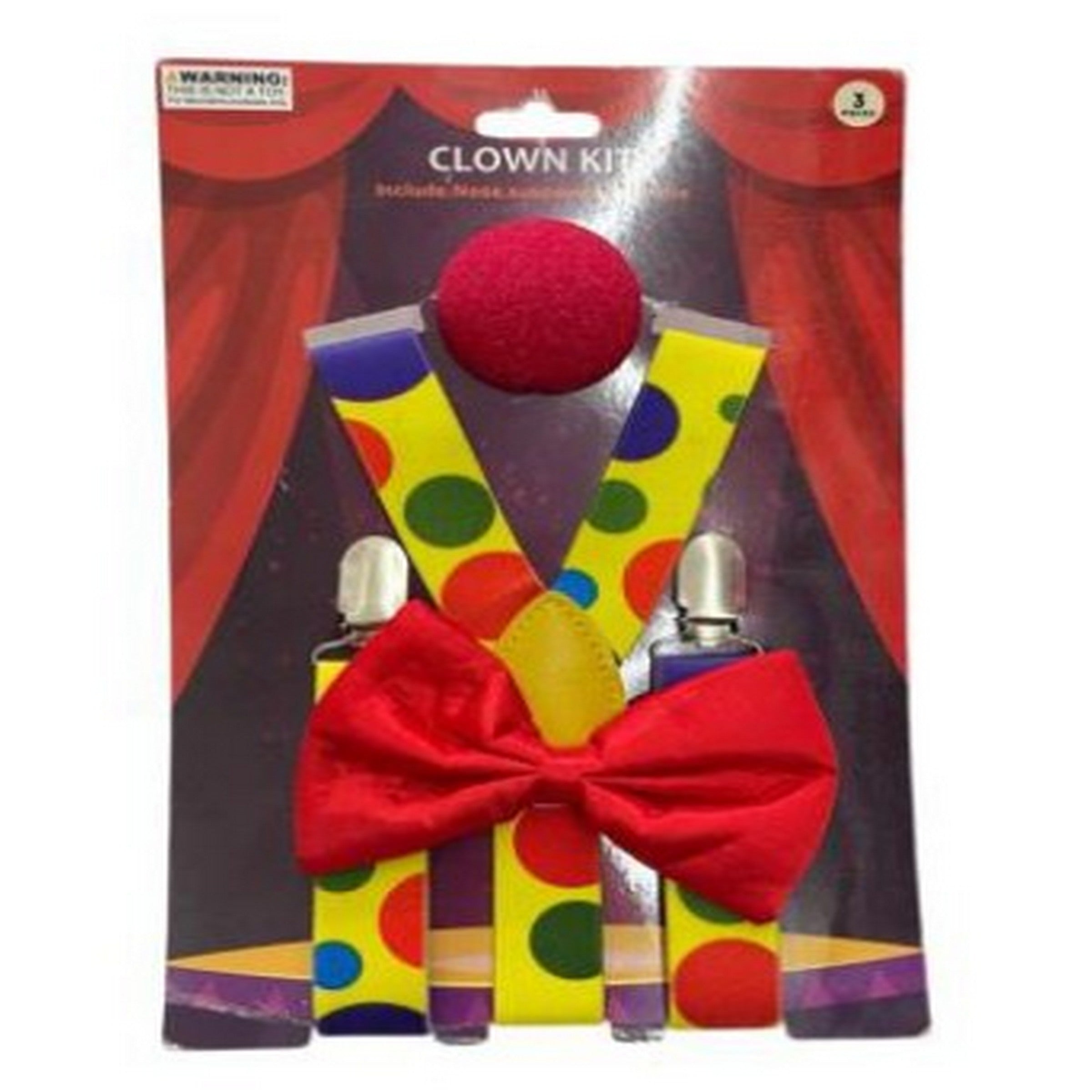 Halloween Clown Accessory Kit   