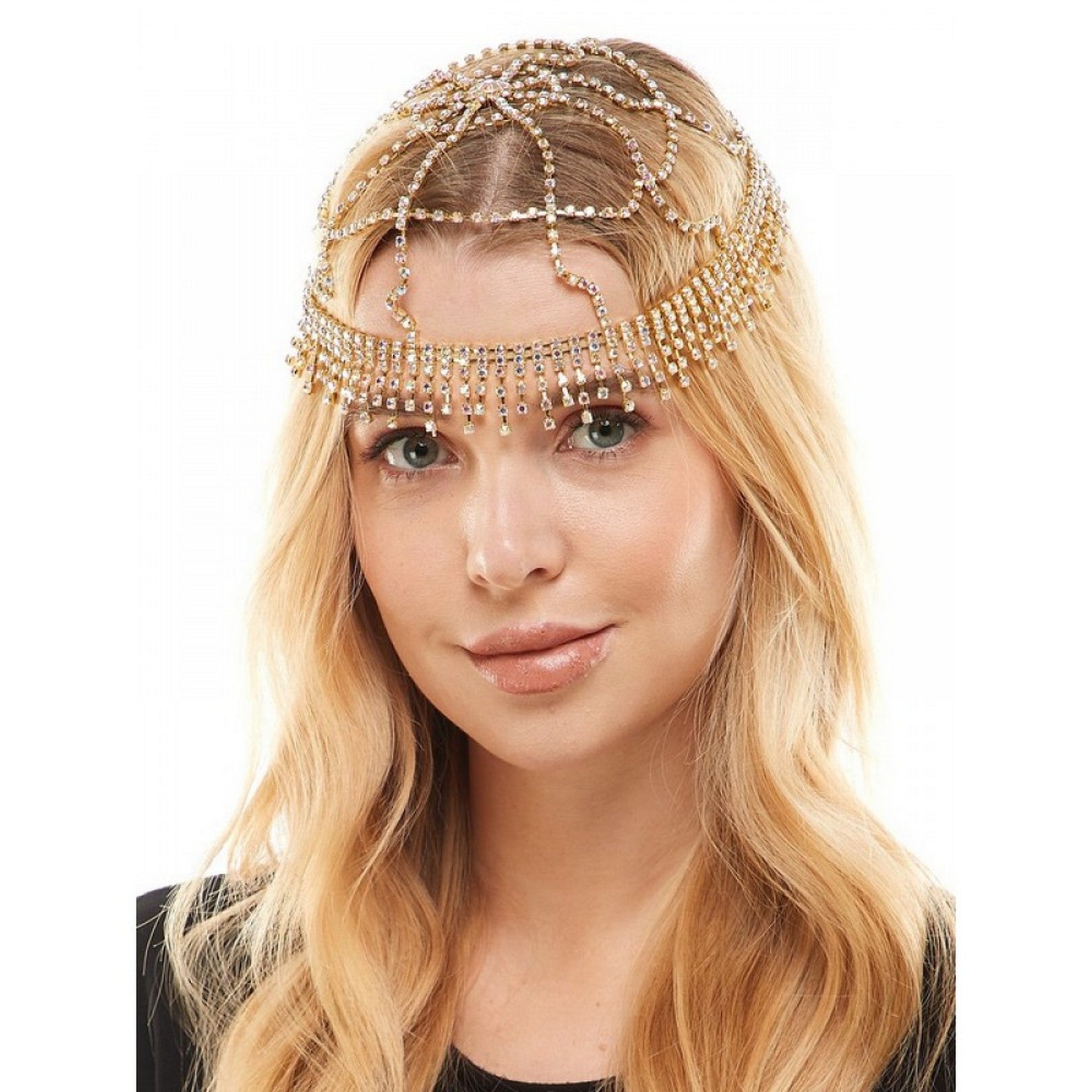 Halloween Rhinestone Headpiece - Adult 
