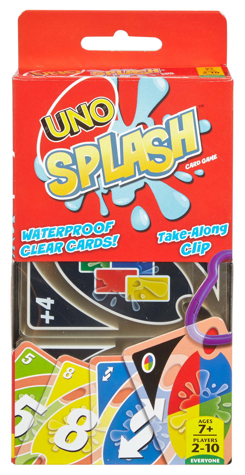 Uno Splash Card Game - Waterproof 7+