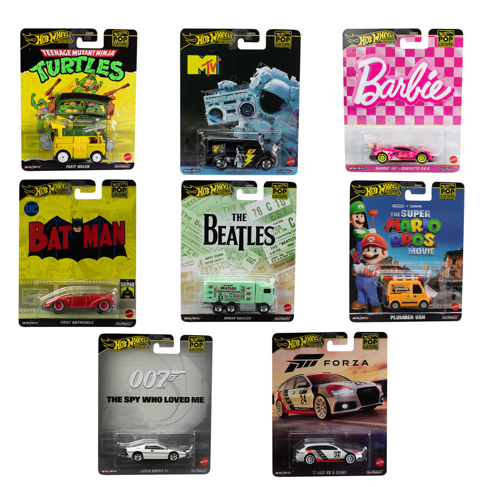 Hot Wheels Premium Pop Culture Vehicle  VRT