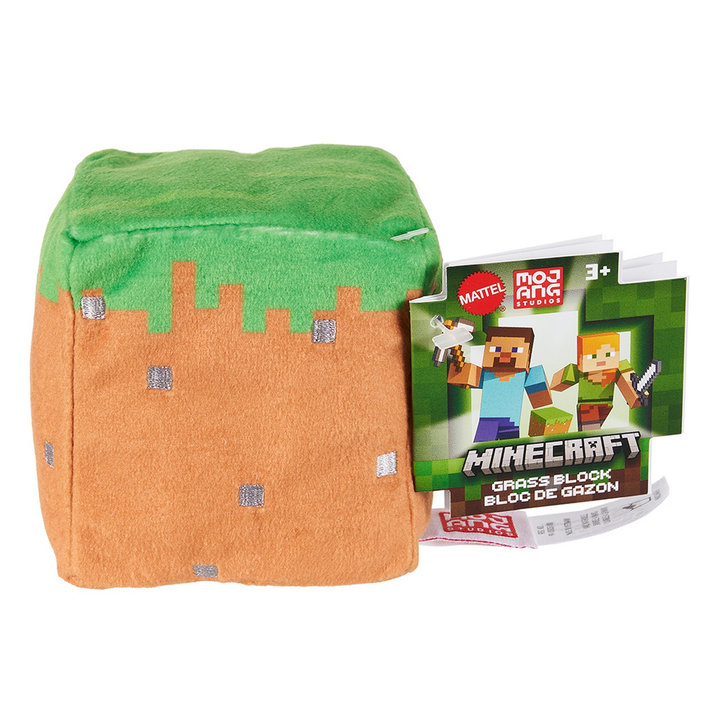 Mattel Minecraft - Block Plush Age 3+ VRT