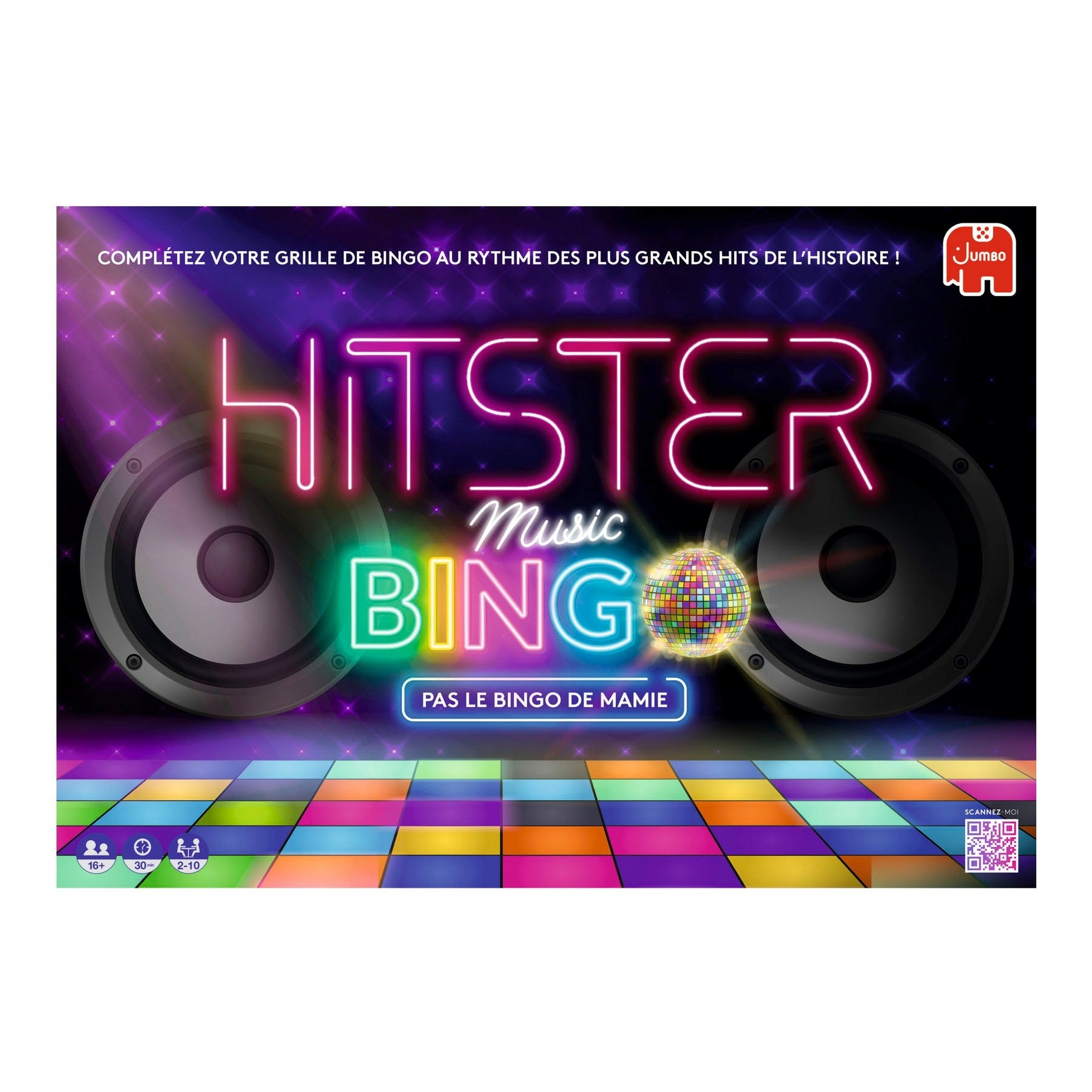 K.I.D. Collection Hitster Bingo - Music Party Game Age 16+