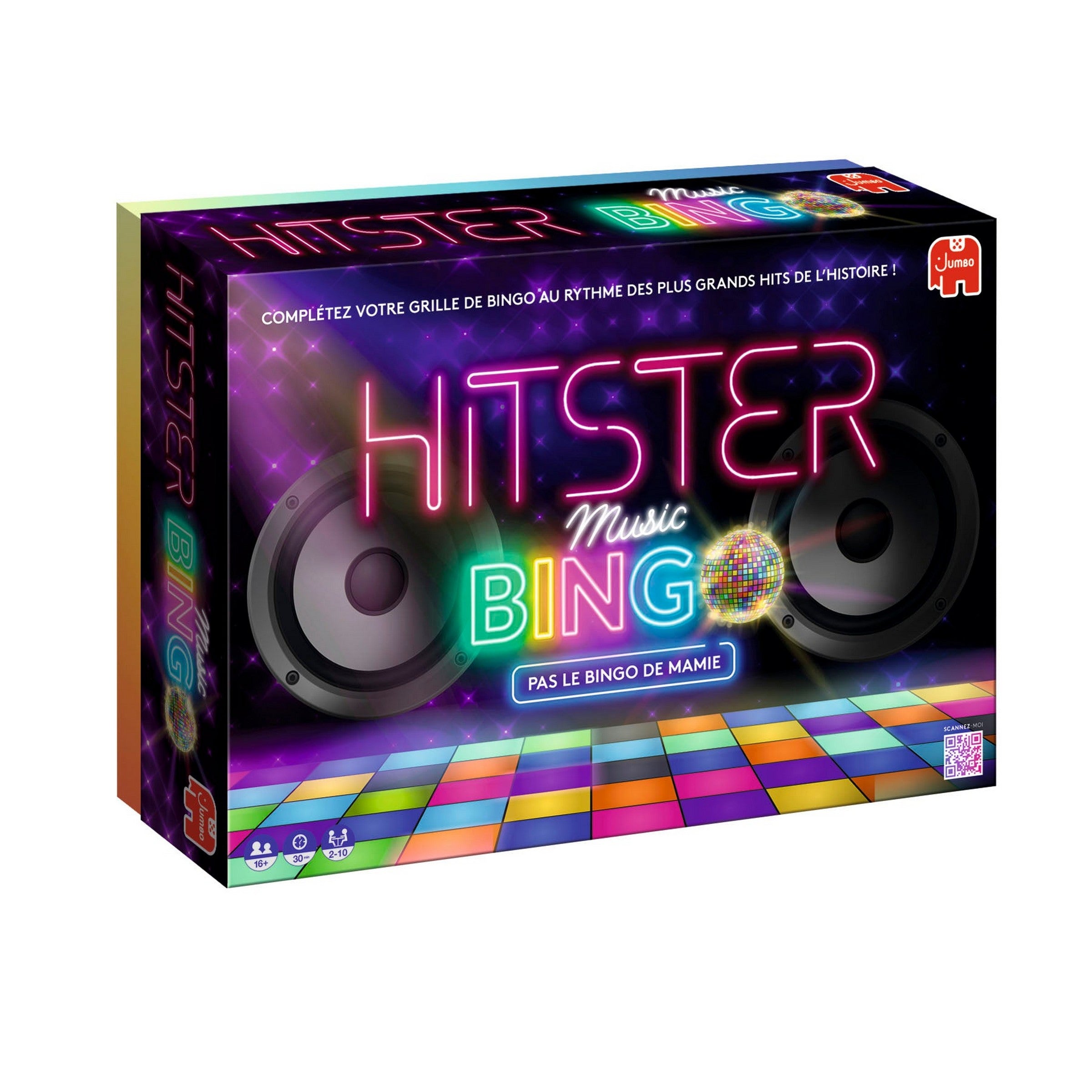 K.I.D. Collection Hitster Bingo - Jeu de Party Musical 16 Ans+