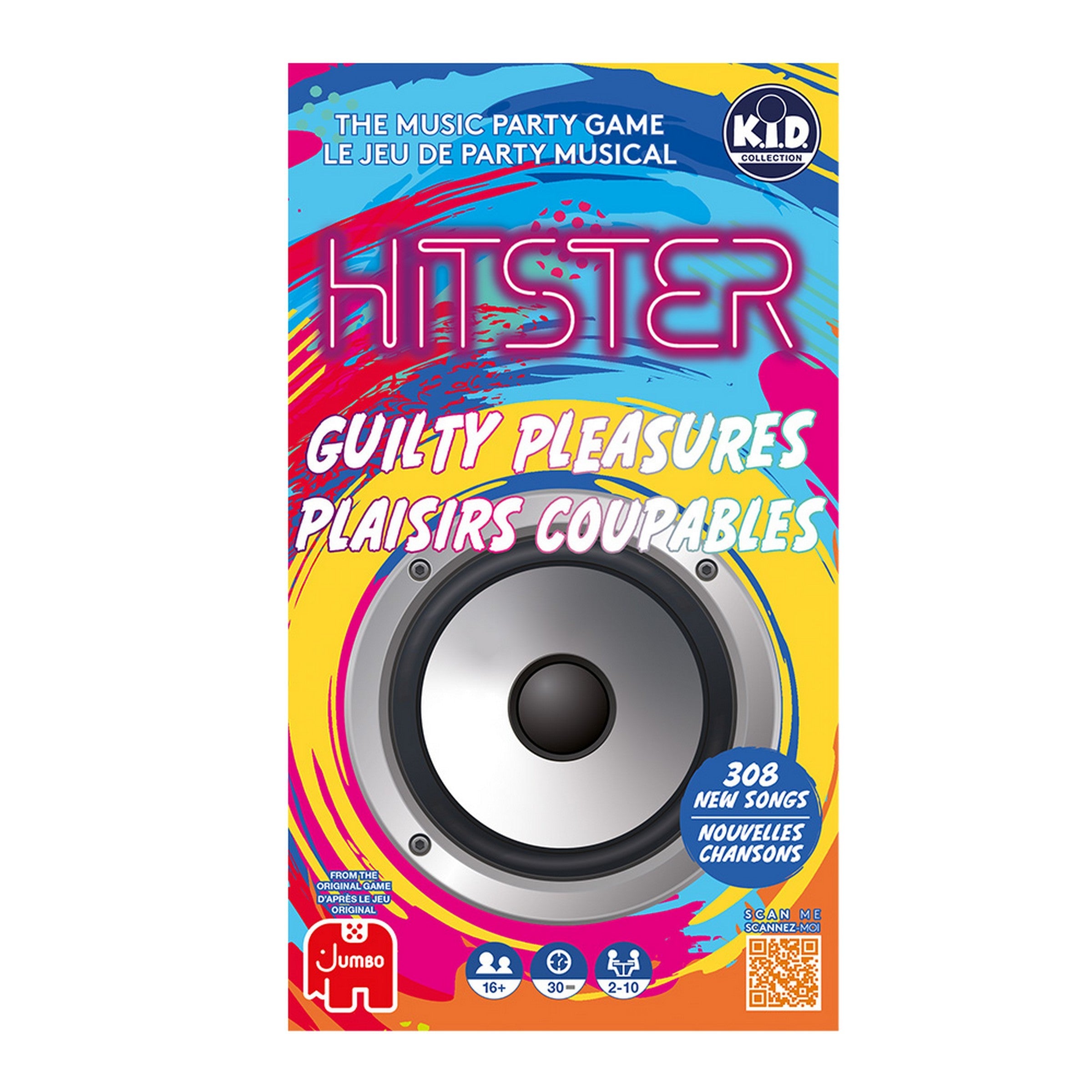 K.I.D. Collection Hitster Guilty Pleasures - Music Party Game Age 16+