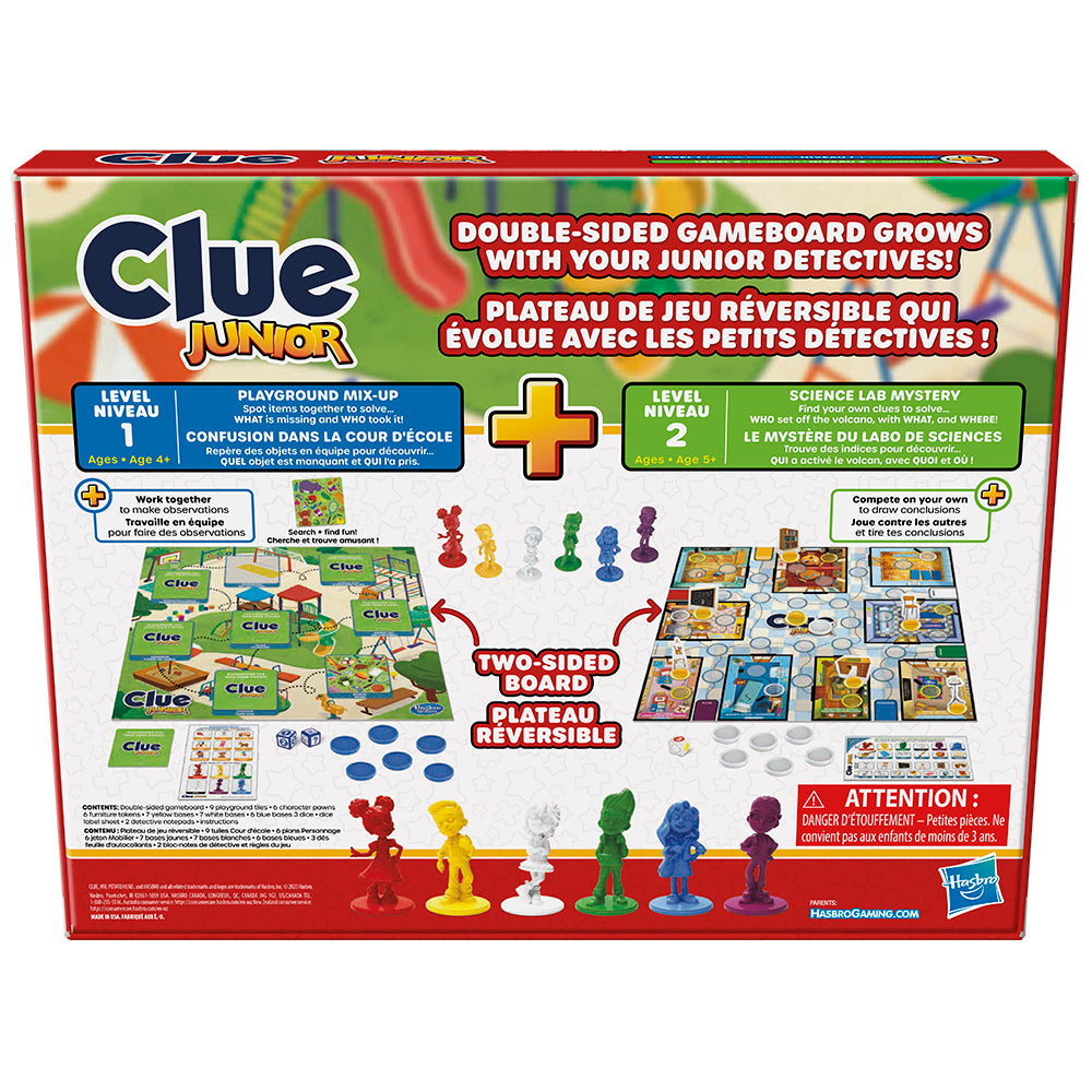 Hasbro Gaming Clue Jr - Bilingue 4+