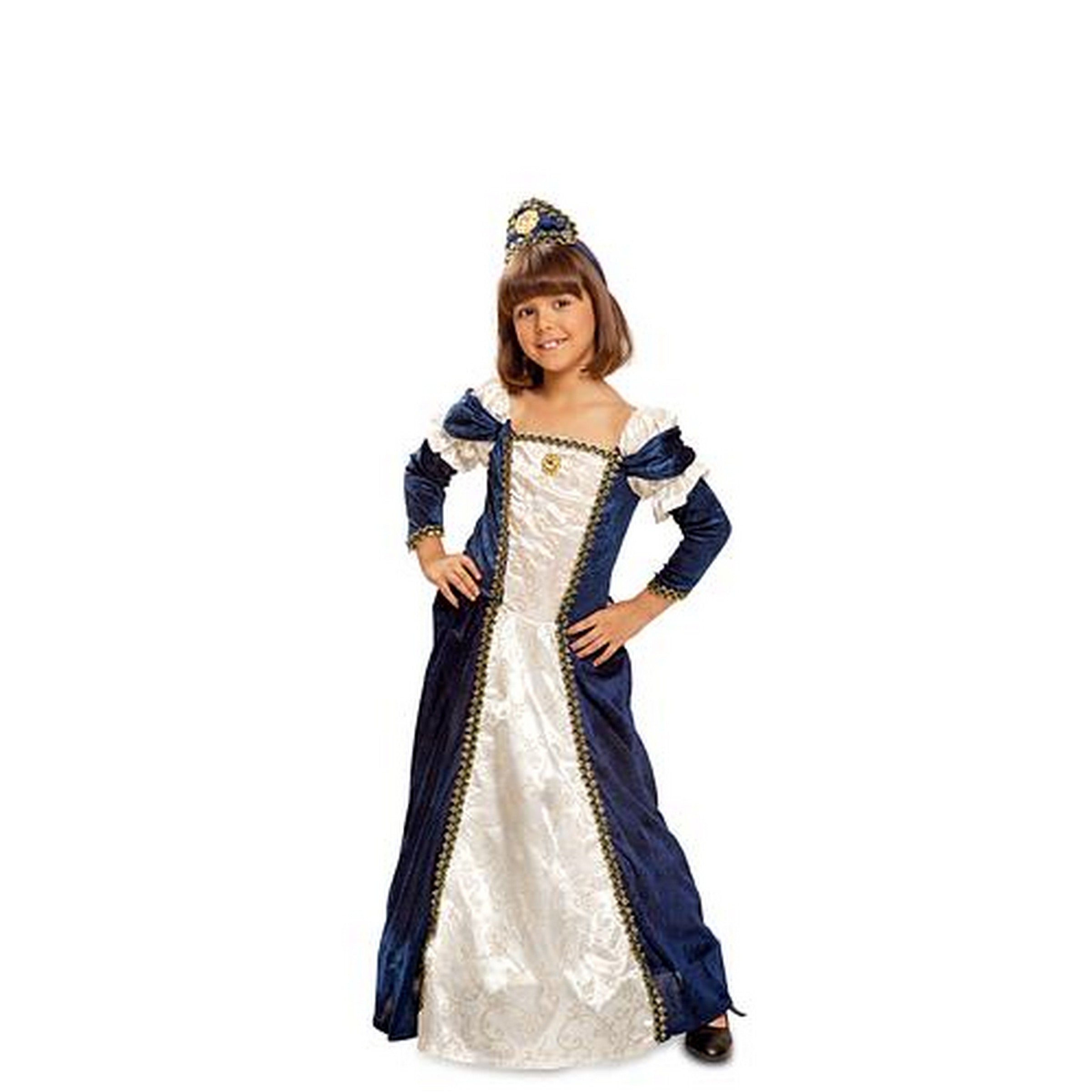 Halloween Medieval Lady Costume - Girl 7-9 Y