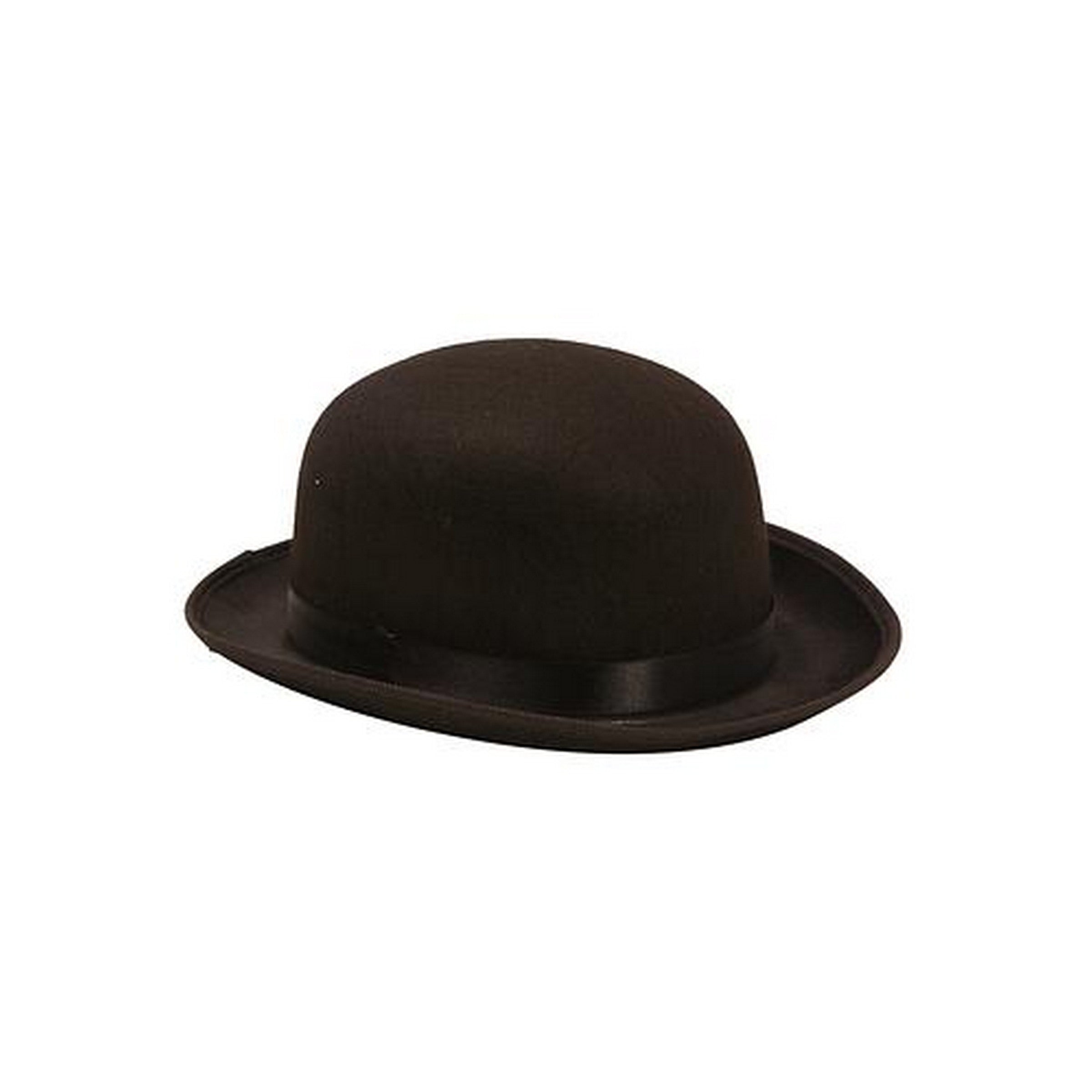 Halloween Black Bowler Hat 22.3in (58cm) 