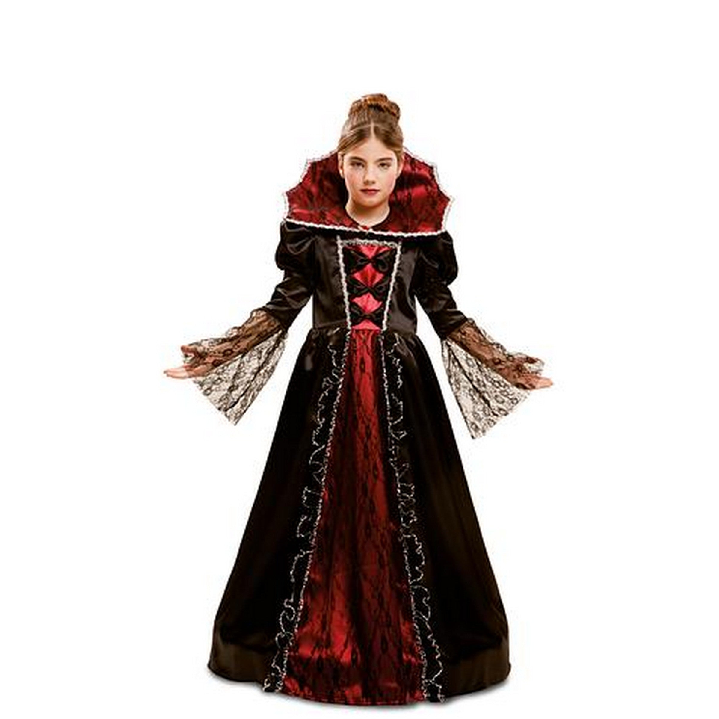 Halloween De Luxe Vampiress Costume - Girls 10-12 Y