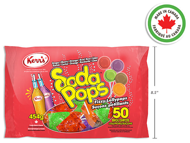 Kerr's Soda Pops - Mixed Flavor 50pcs  454g