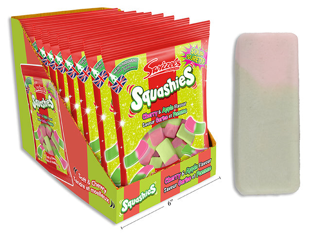 Swizzles Squashies - Cherry and Apple Flavor 160g