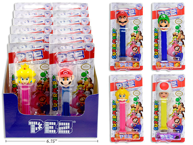 Super Mario Pez Candy 16g VRT