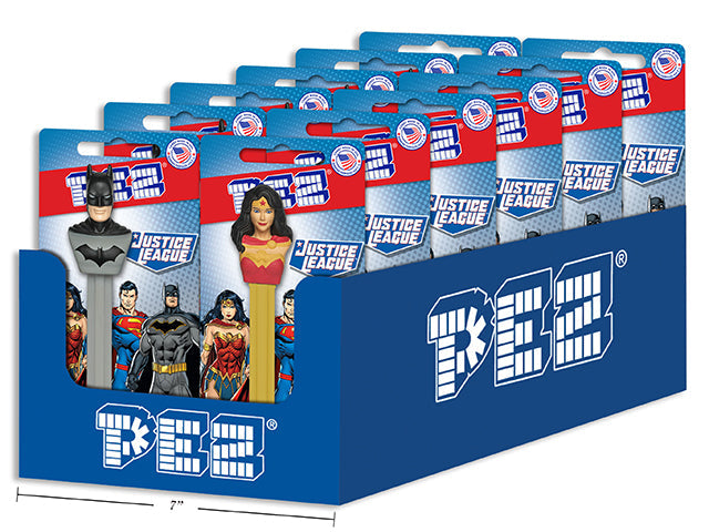 Justice League Pez Candy 16g  VRT