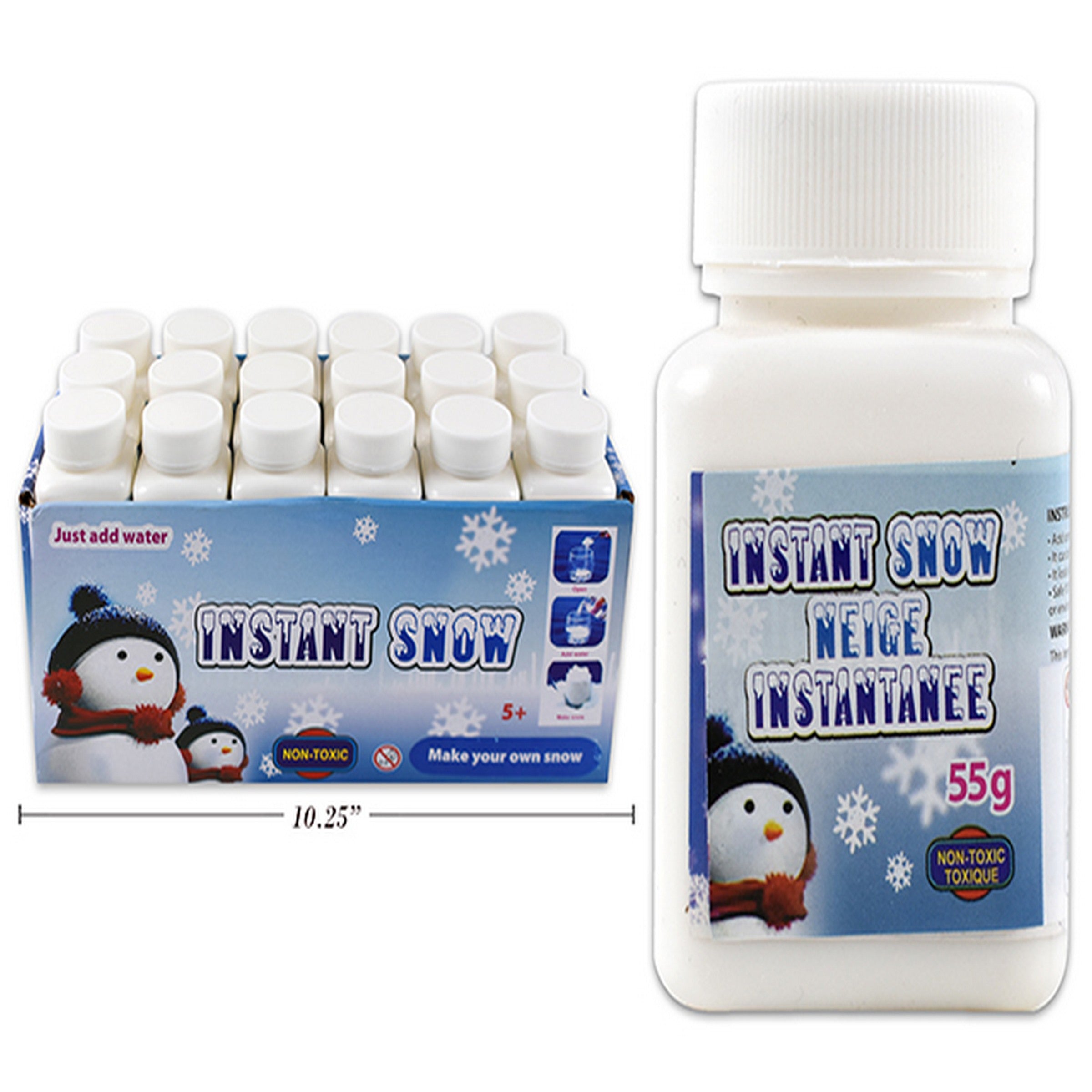 Christmas Instant Magic Snow  55g   Each Sold Separately