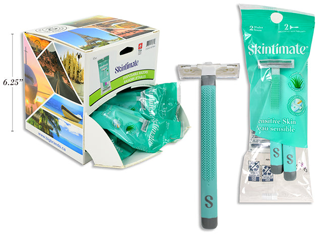 Skintimate 2 Women's Razors - Travel Size 