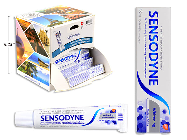 Sensodyne Whitening Toothpaste - Travel Size 18ml