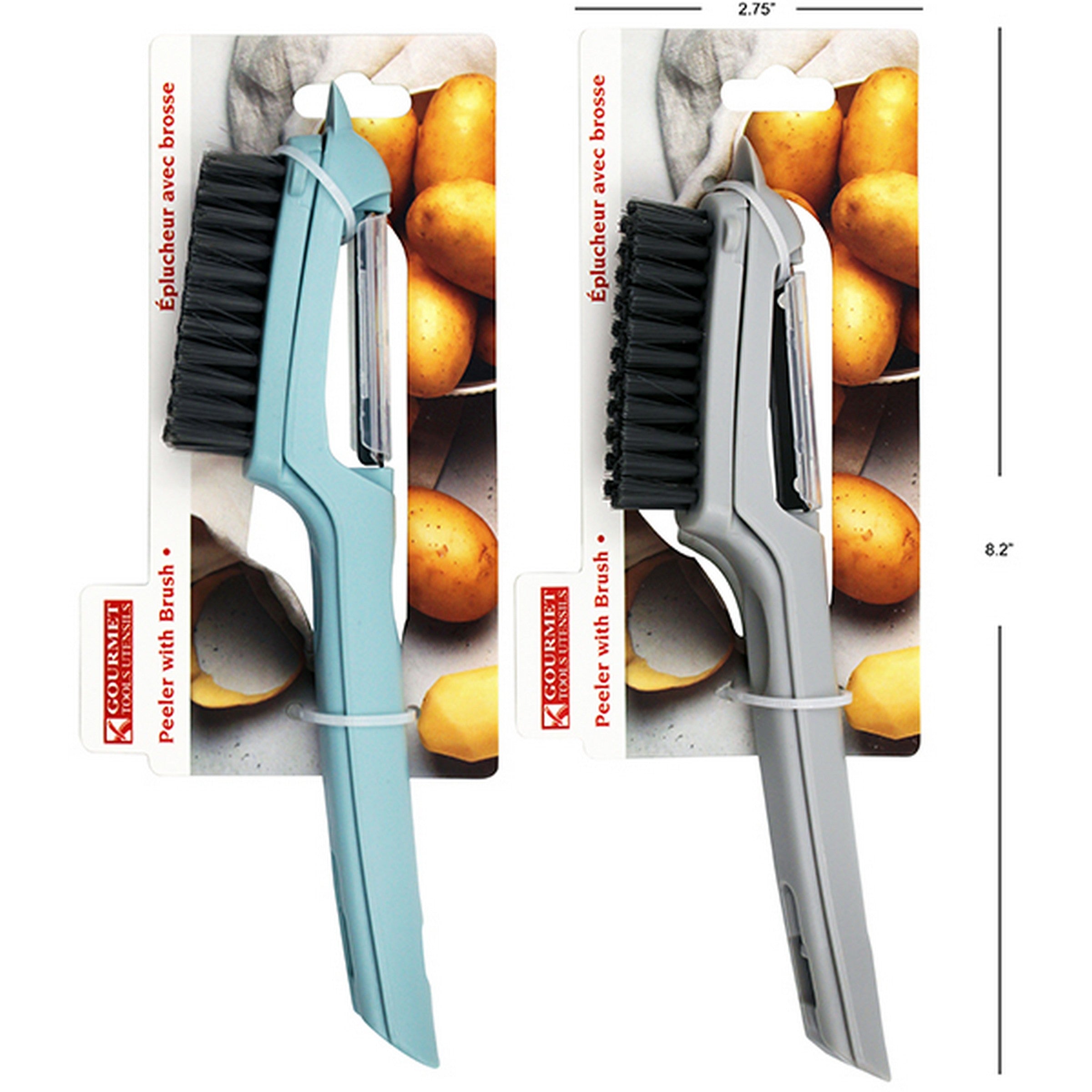 Gourmet Peeler with Removable Brush 7.75in VRT 