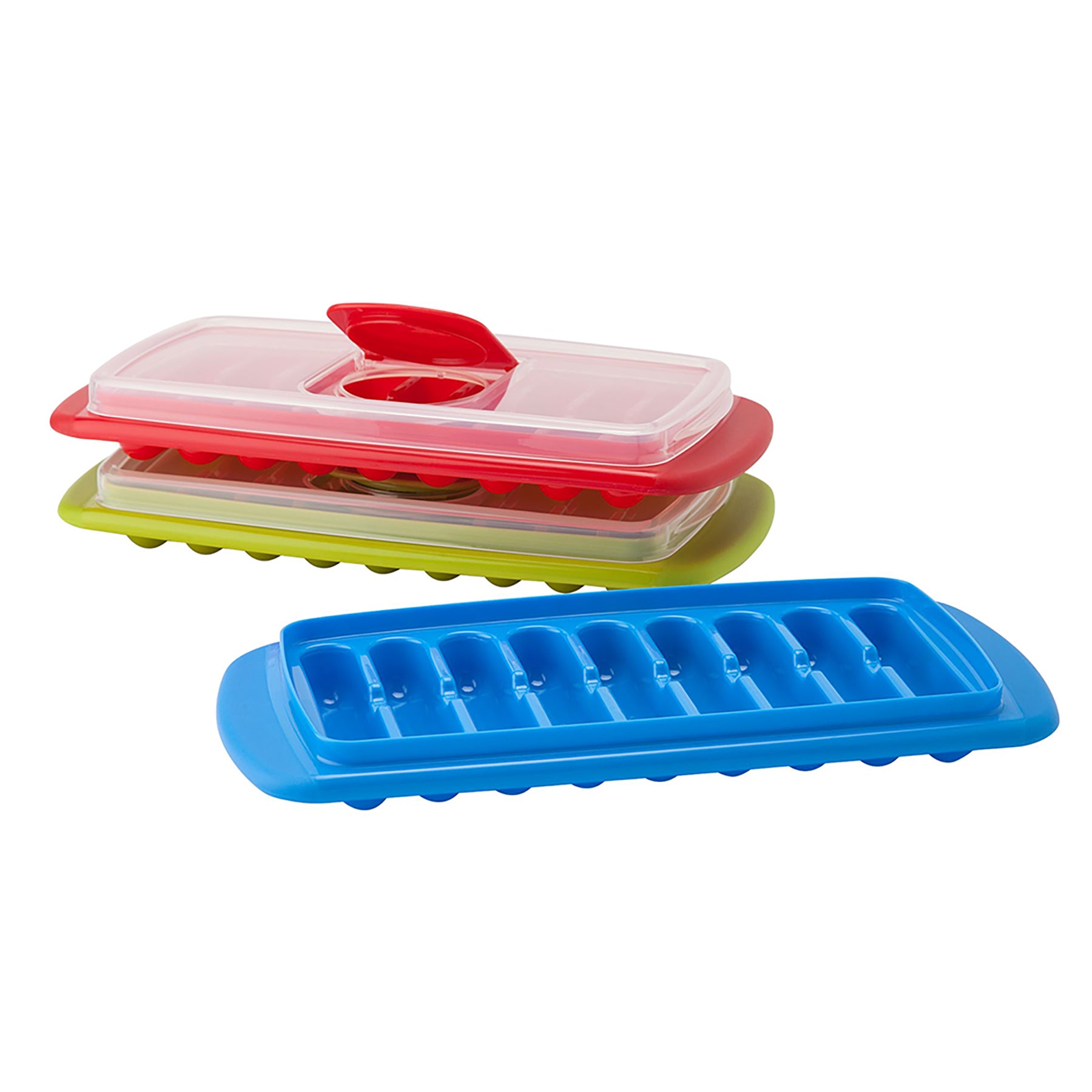 Joie Moule pour Bâtonnets de Glace Silicone avec Couvercle - fait 9 Bâtonnets de Glace 8x4po