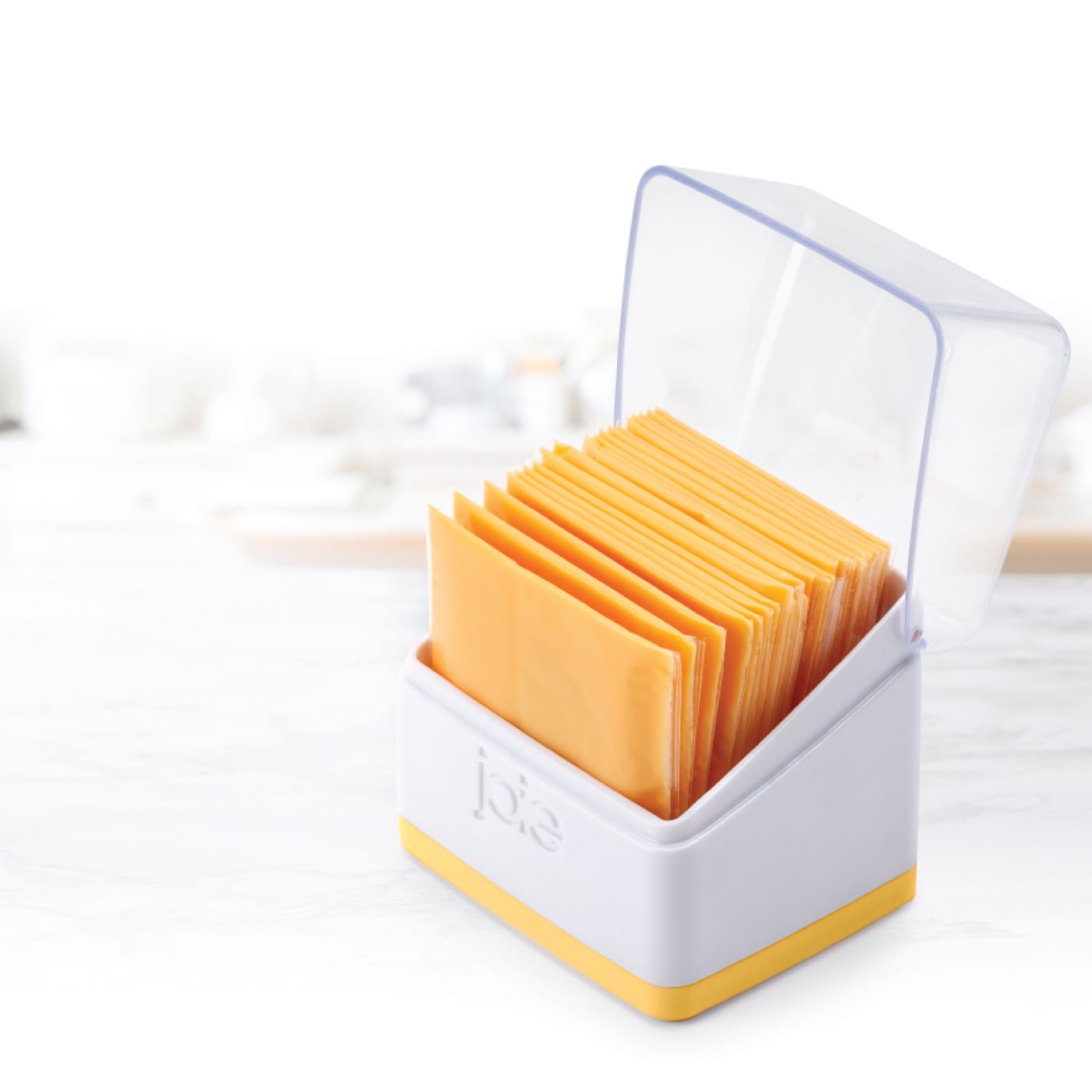 Joie Plastic Cheese Single Pod - Contains up to 24 Slices 4x3.4in