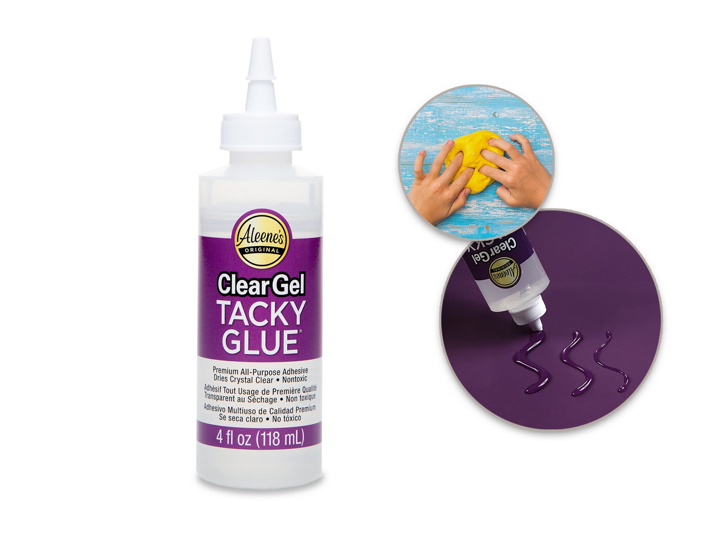 Aleene's Clear Gel Tacky Glue 4oz