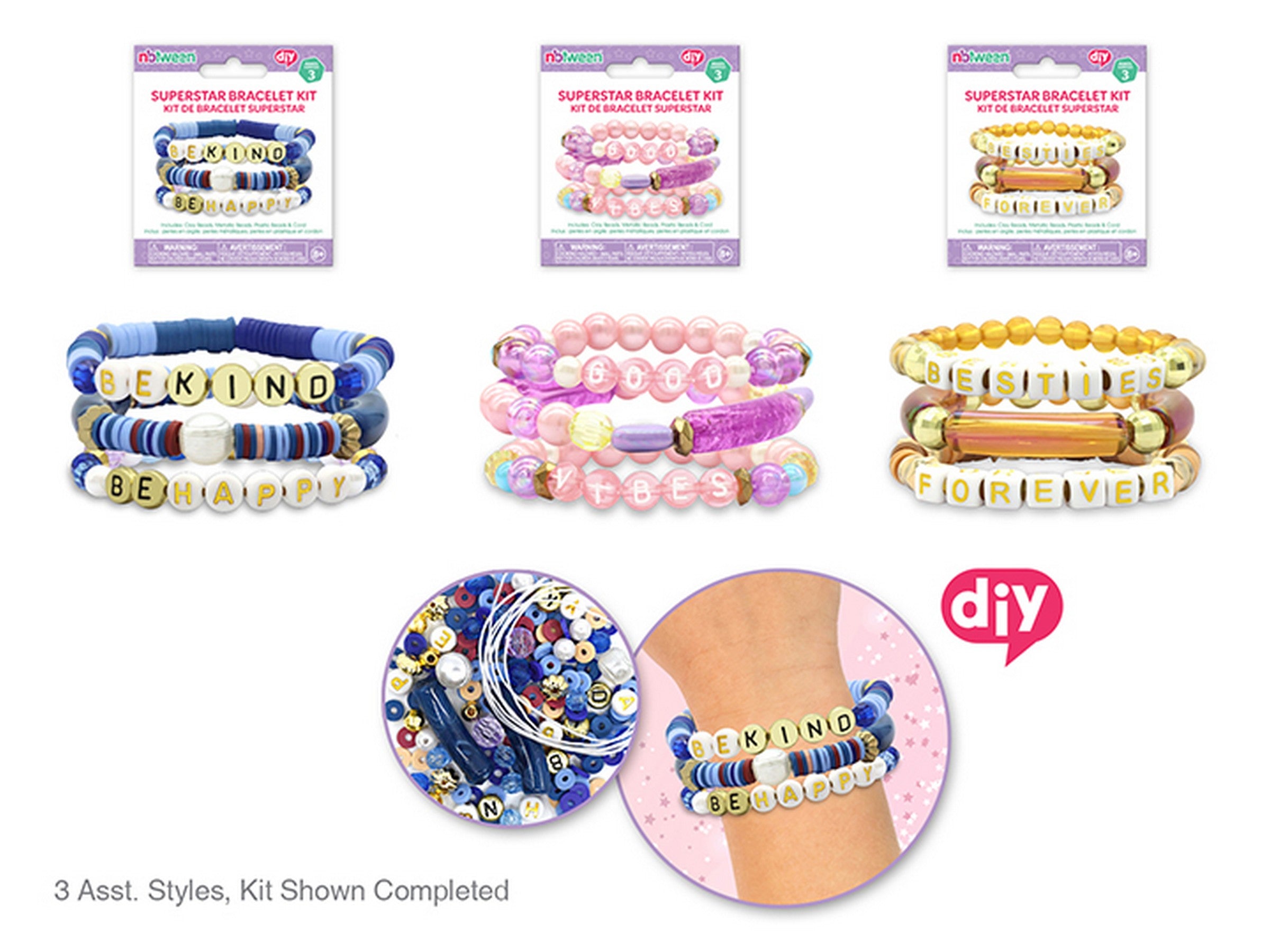 NBTween DIY Superstar Bracelet Kit -  Hits Different  VRT 