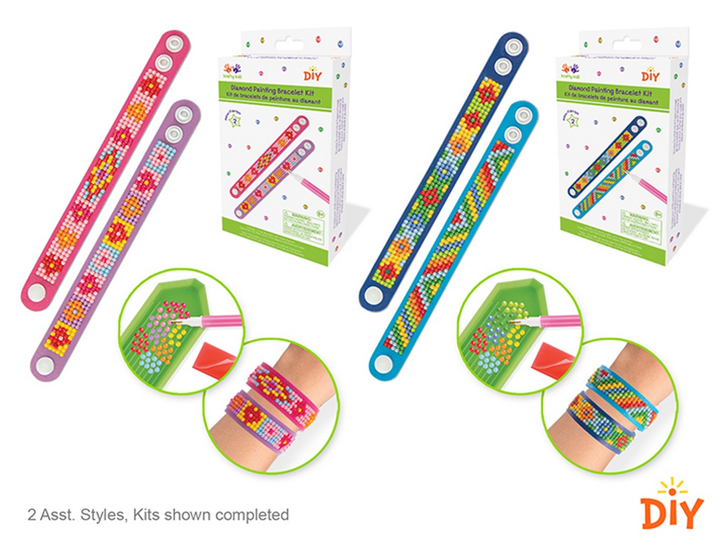 Krafty Kids Diamond Painting Bracelet Kit  VRT