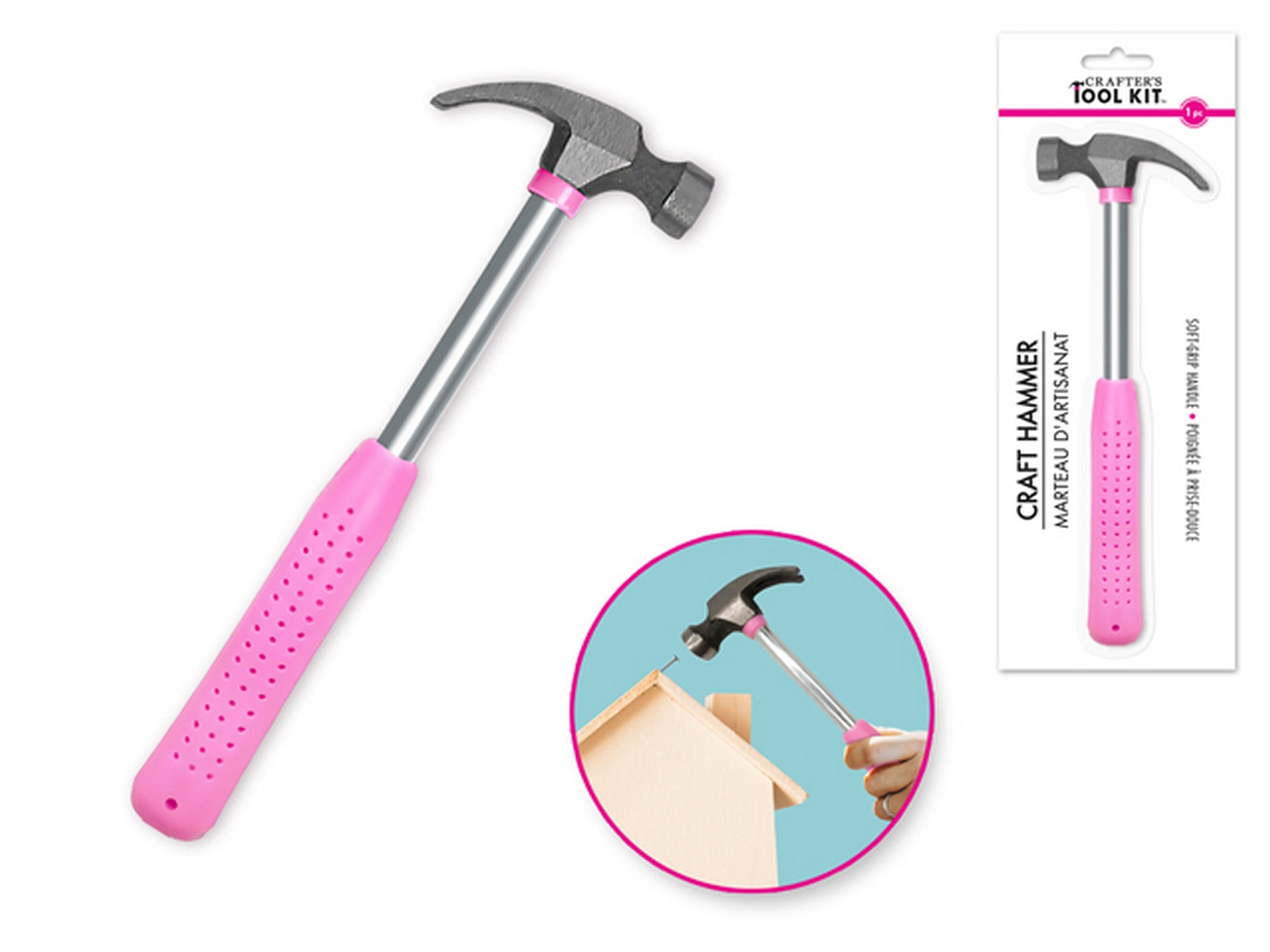 Crafter's Tool Kit Craft Hammer - Soft-Grip Handle 8.25in
